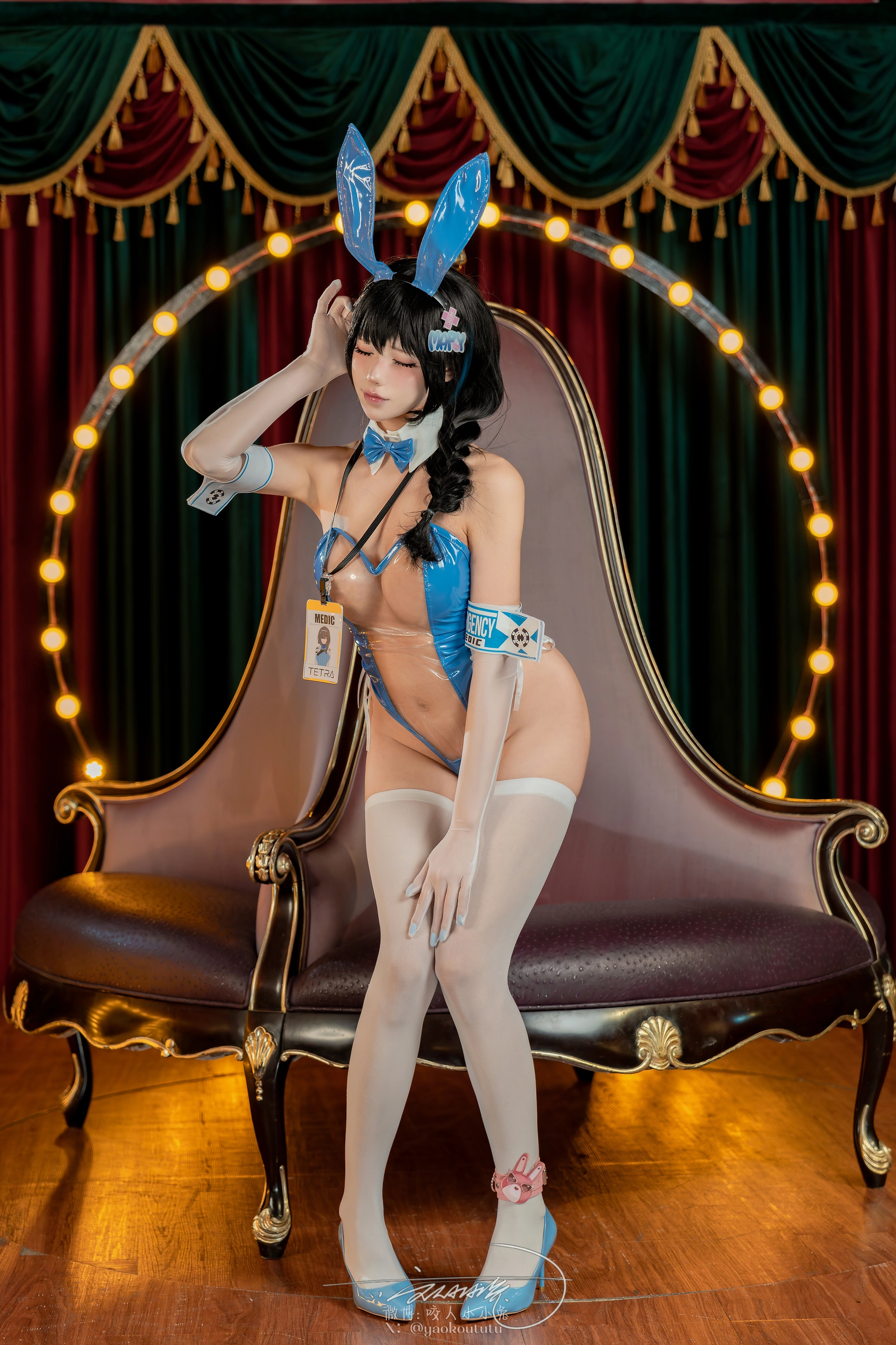 咬一口兔娘(黏黏团子兔) – NO.160 医疗兔 梅里 1